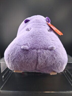Plush Purple Hippo GiggleScope Soft Toy With Tag 18" Adorable